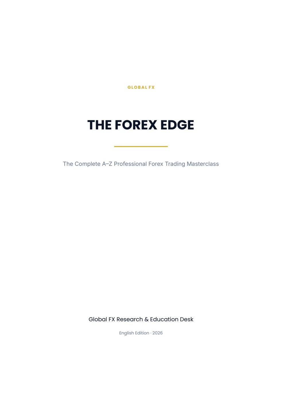 English — The Forex Edge, original PDF page 2