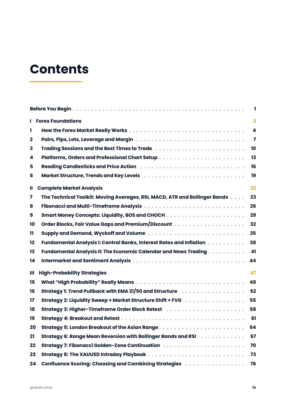 English — The Forex Edge, original PDF page 4