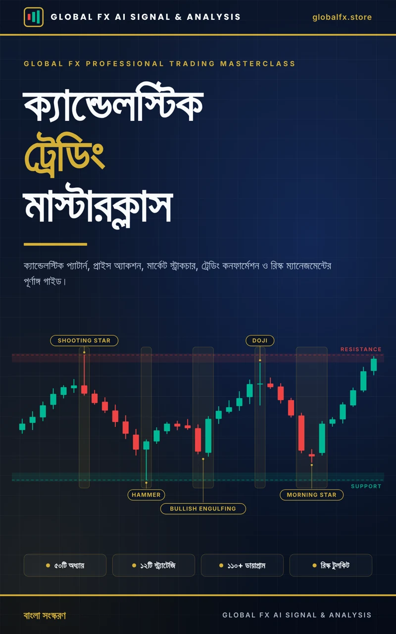 ক্যান্ডেলস্টিক ট্রেডিং মাস্টারক্লাস — বাংলা cover